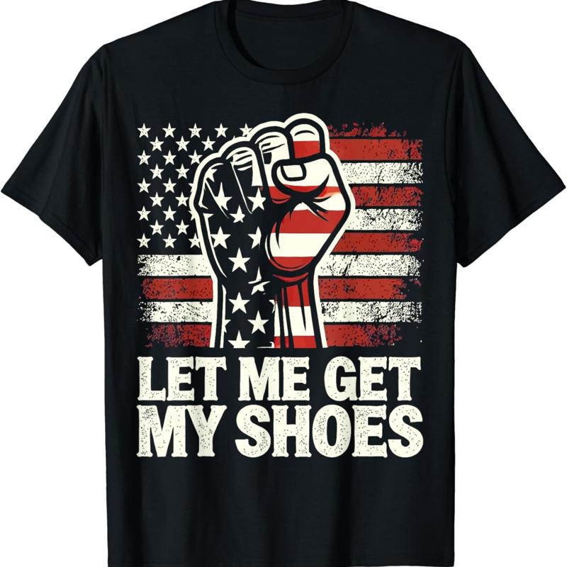 Men Shoes Quotes - تي شيرت بعبارة 