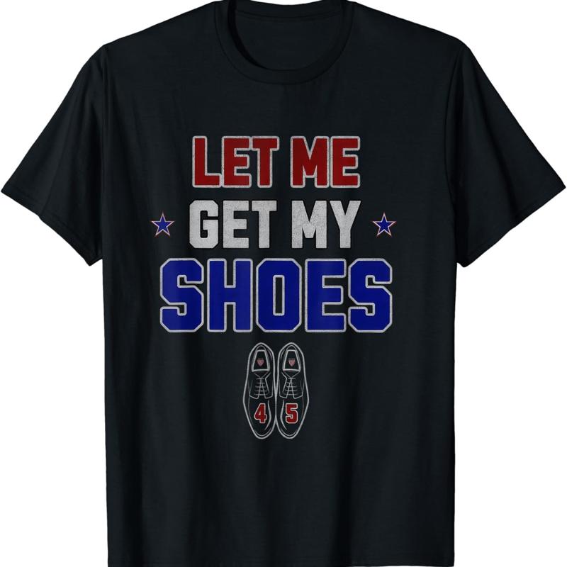 Men Shoes Quotes - تي شيرت بعبارة 