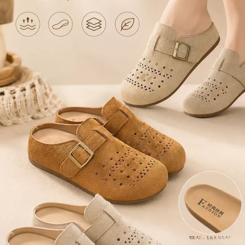 Men'S Shoes With Toes - صنادل نسائية صيفية سهلة الارتداء بنعل