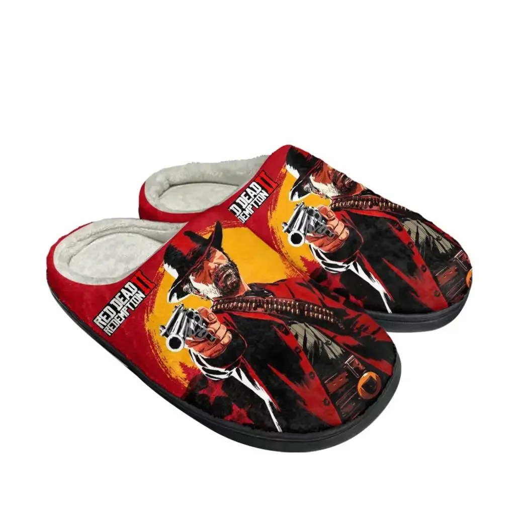 Men Shoes Casual - نعال منزلية قطنية بتصميم ريد ديد