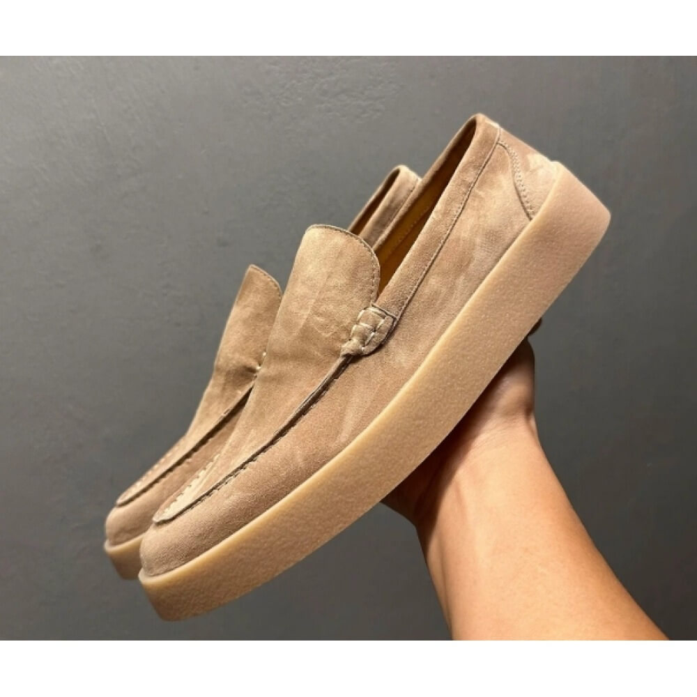 Men'S Shoes Smart - أحذية لوفر فاخرة بلون بيج من