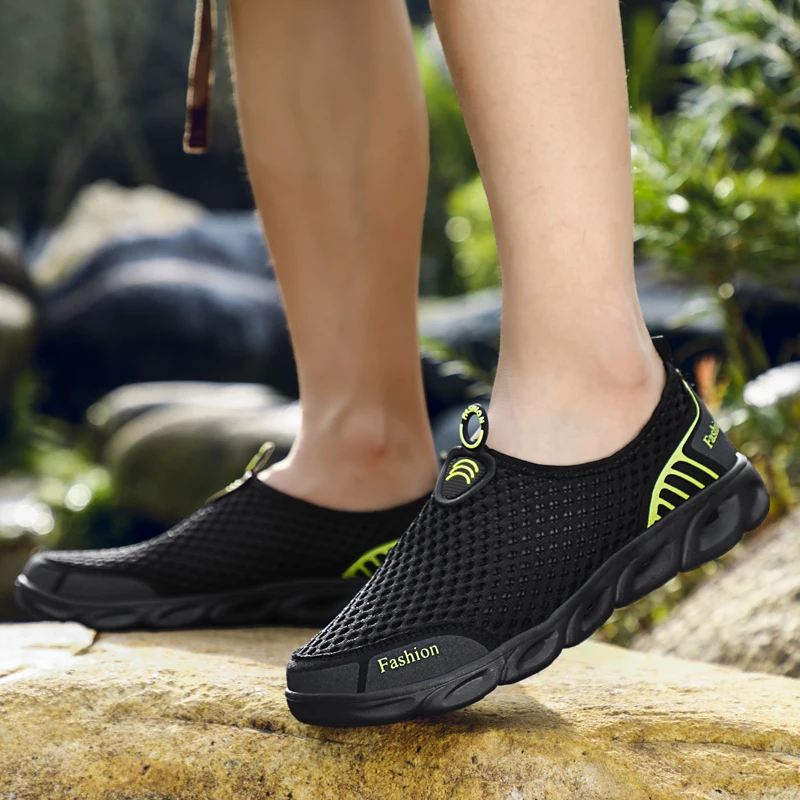 Men'S Shoes Yellow And Black - أحذية رياضية رجالية للجري، أحذية رياضية