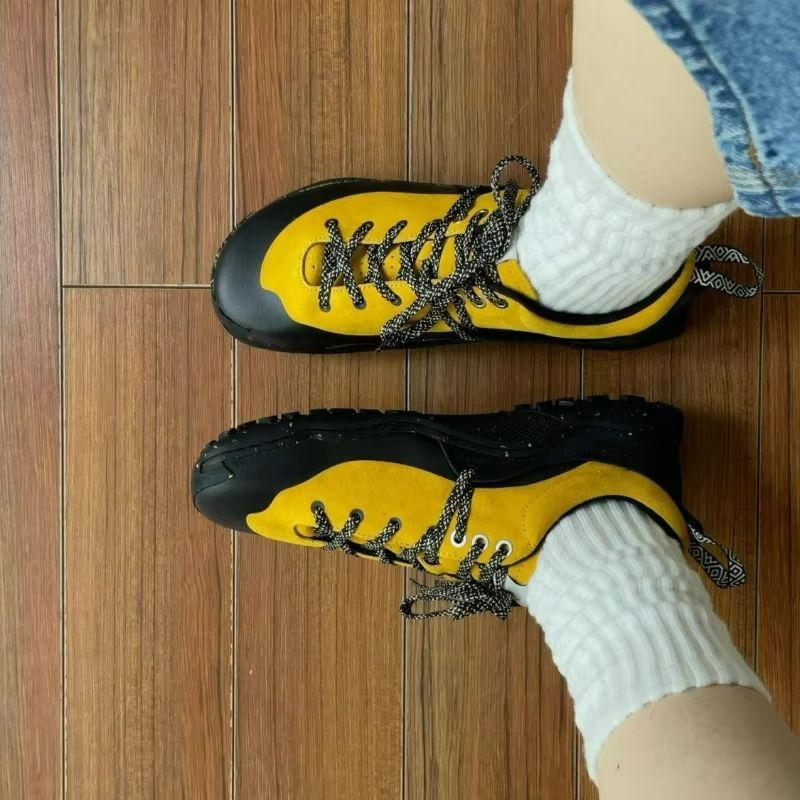 Men'S Shoes Yellow And Black - حذاء تدريب احترافي لرفع الأثقال للرجال