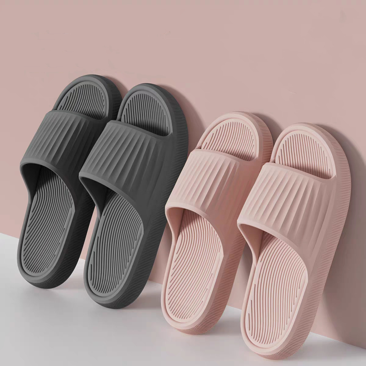 Men'S Shoes In Fashion - صنادل صيفية نسائية مضادة للانزلاق بنعل