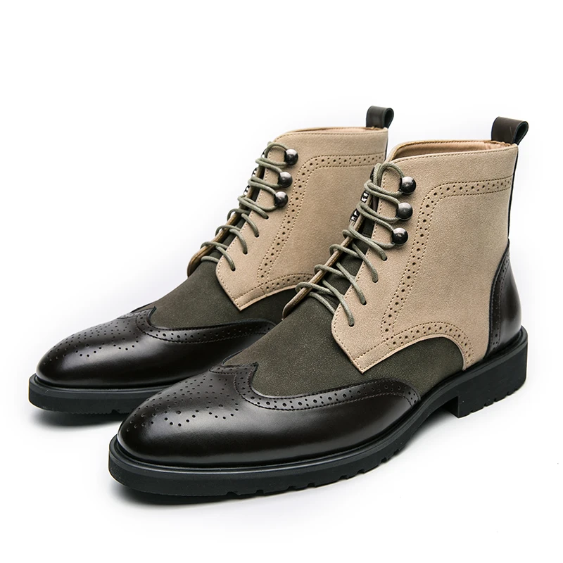 أحذية ريترو سوداء عالية الجودة - مراجعة Men'S Shoes Brogues وسعره