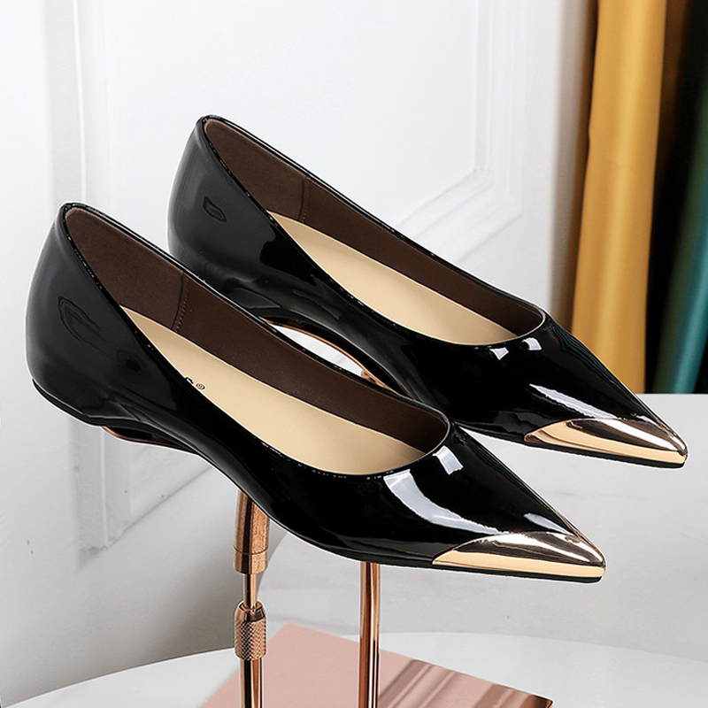 أحذية BIGTREE نسائية بكعب منخف - مراجعة Men'S Shoes With Toes وسعره