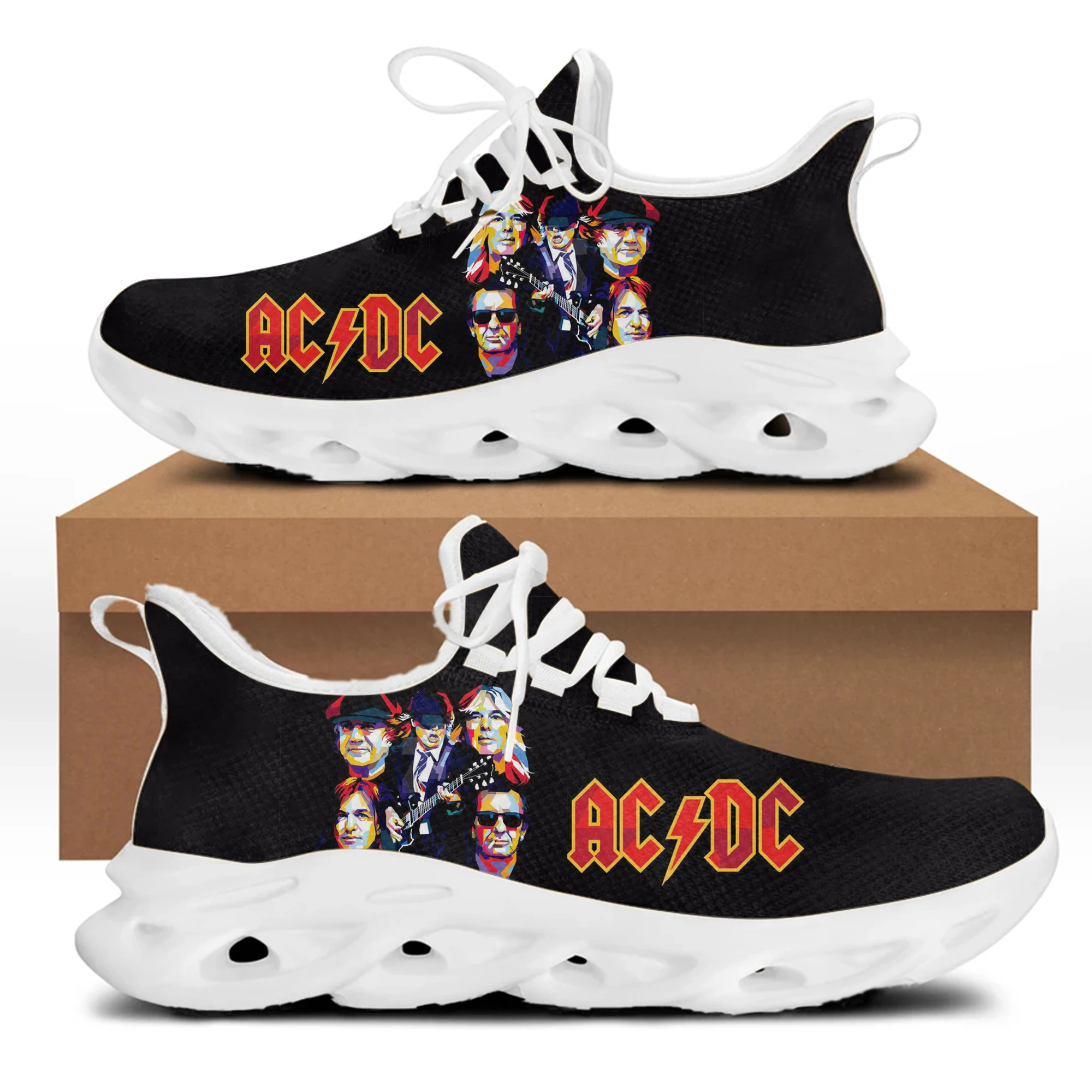 أحذية رياضية مسطحة من AC Rock  - مراجعة Men'S Shoes Dc وسعره