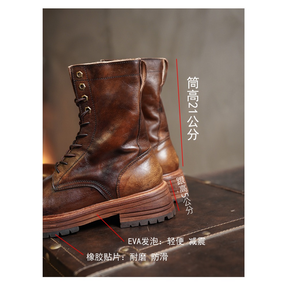 أحذية رجالية من الجلد الطبيعي  - مراجعة Men'S Shoes Brogues وسعره