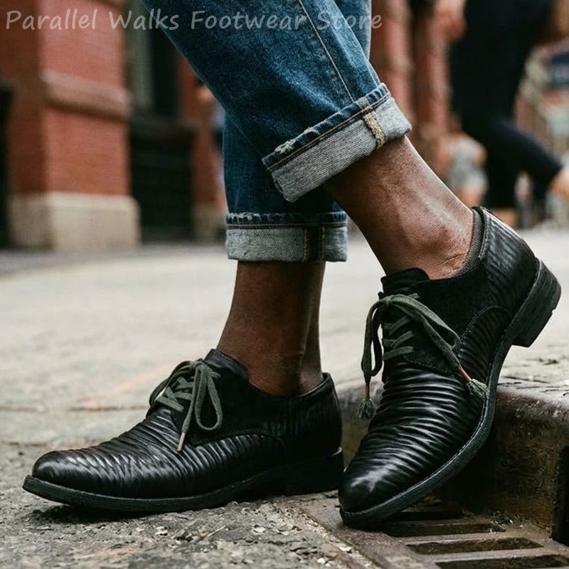 أحذية ديربي رجالية من الجلد ال - مراجعة Men'S Shoes Smart وسعره