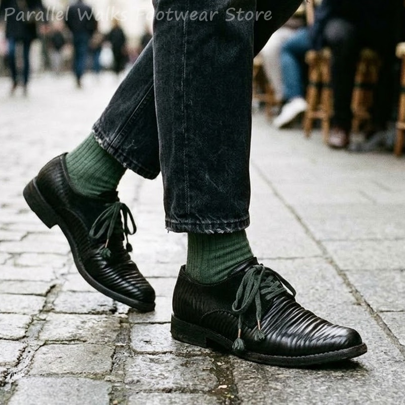 أحذية ديربي رجالية من الجلد ال - مراجعة Men'S Shoes Smart وسعره