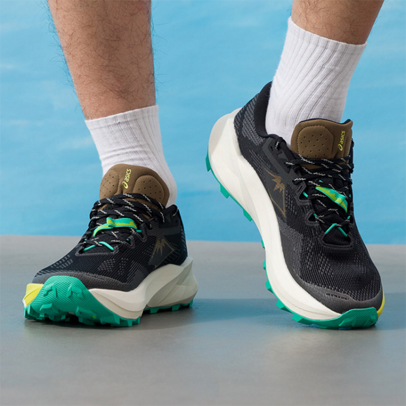 حذاء أسيكس للرجال TRABUCO 14 أ - مراجعة Men'S Shoes Yellow And Black وسعره