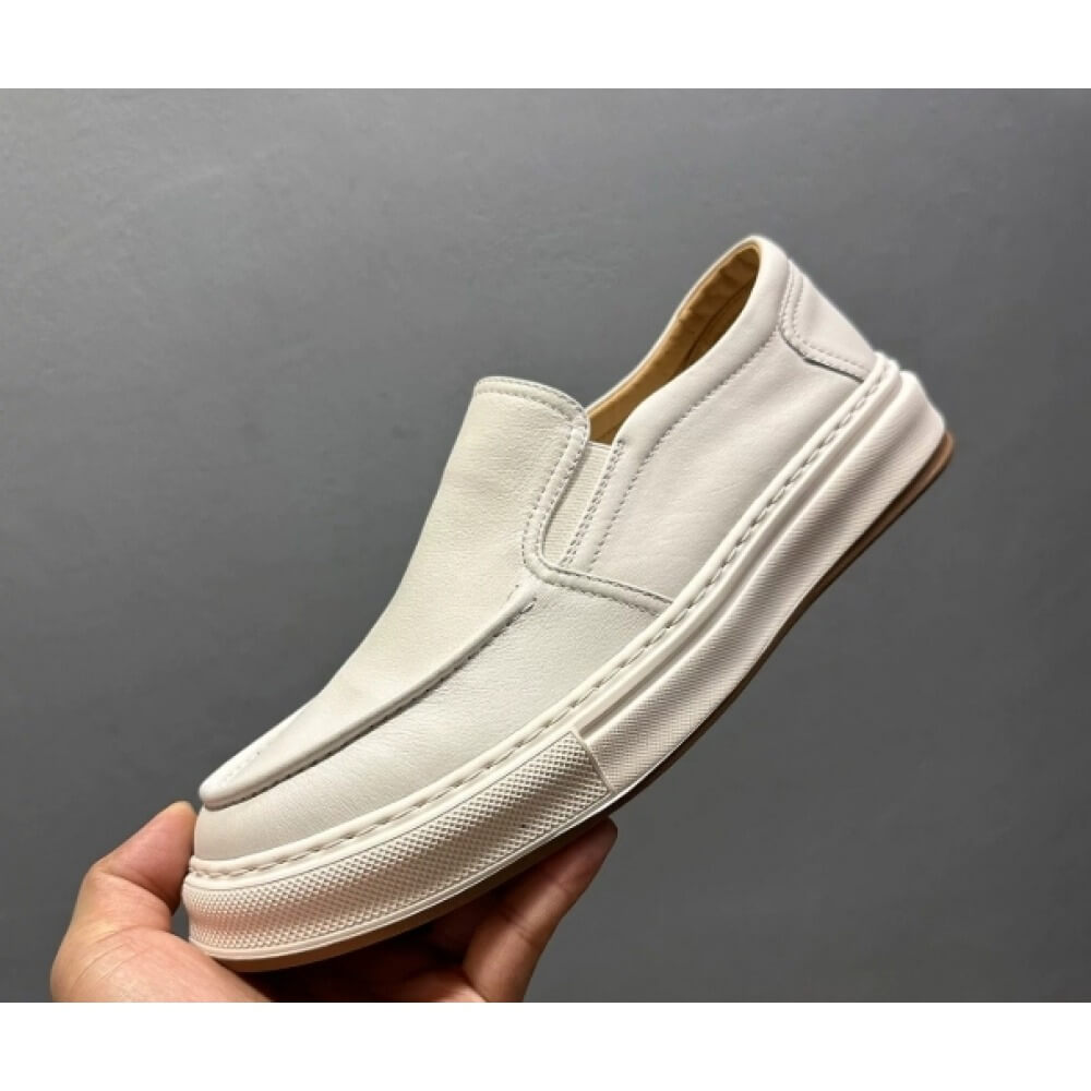 أحذية لوفر فاخرة بيضاء من الجل - مراجعة Men'S Shoes Smart وسعره