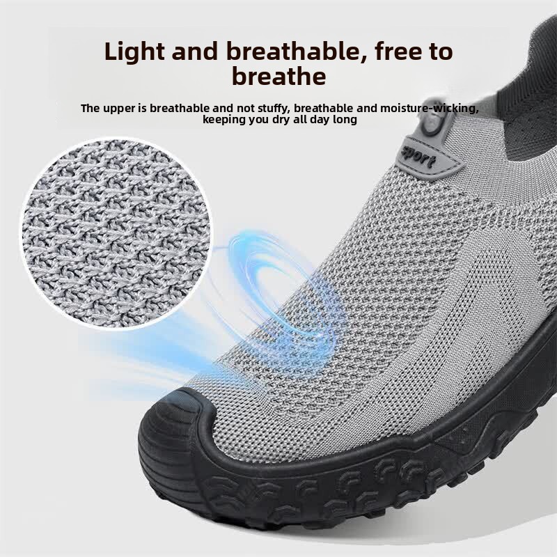أحذية رجالية صيفية كاجوال بتصم - مراجعة Men'S Shoes With Toes وسعره