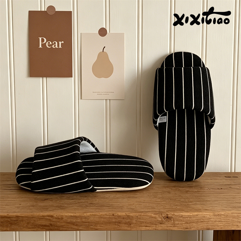 شباشب داخلية مخططة من XIXITIAO - مراجعة Men'S Shoes With Toes وسعره