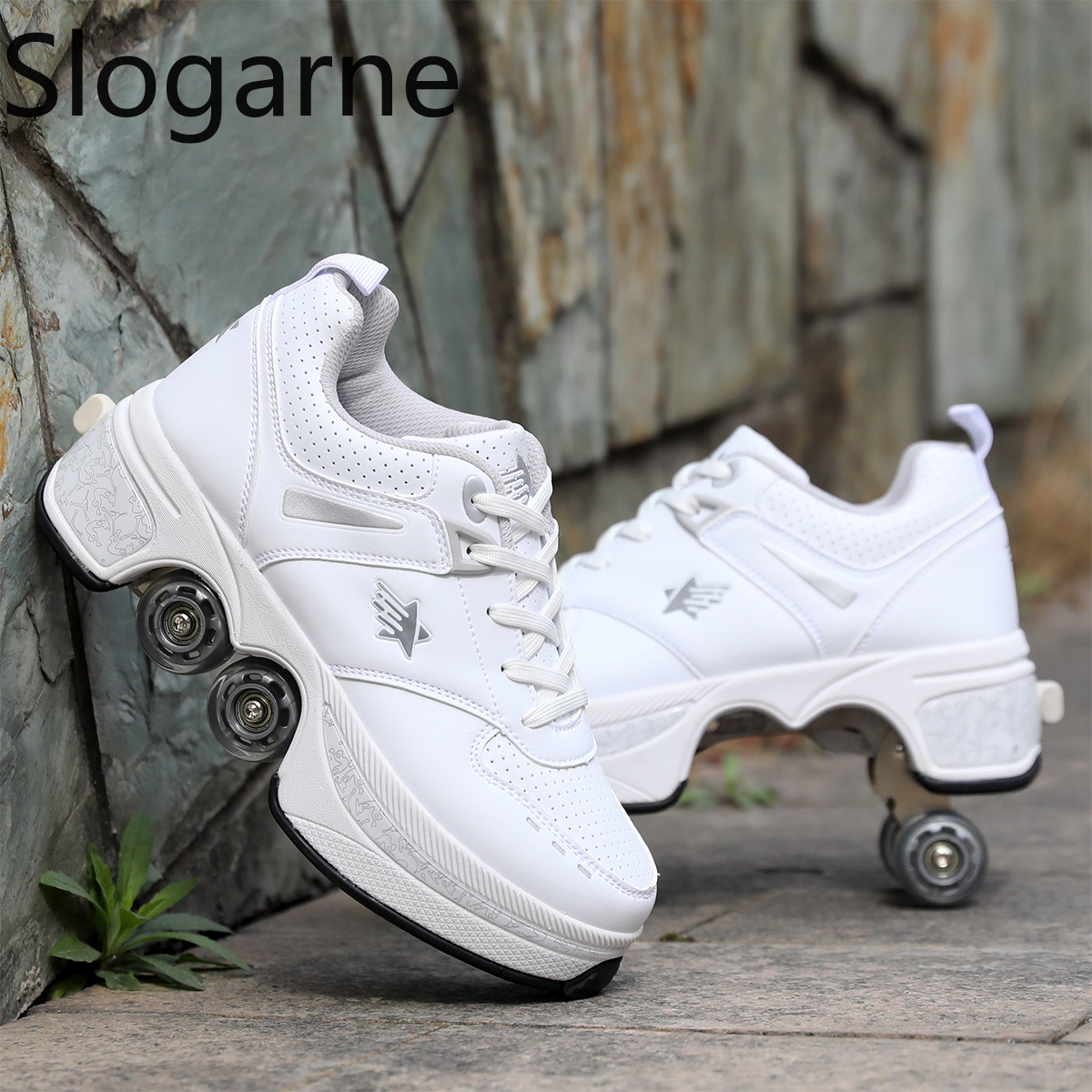 النساء 4 عجلات تشوه زلاجات دوا - مراجعة Men Shoes Casual وسعره