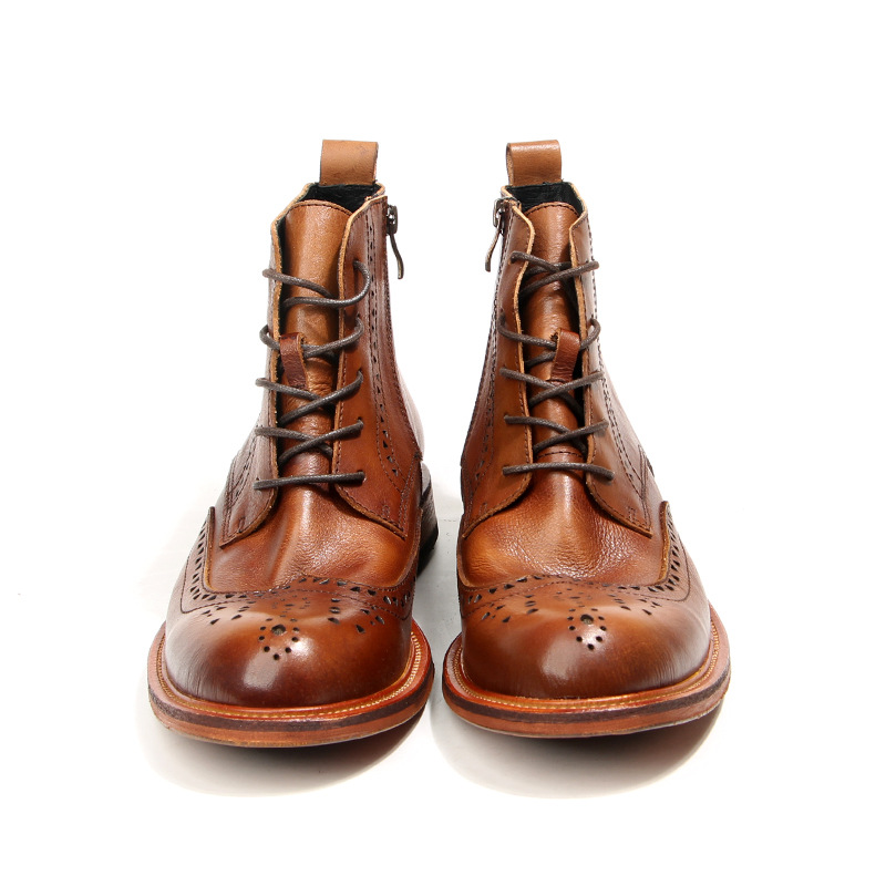 خمر رجل الكاحل تشيلسي الأحذية  - مراجعة Men'S Shoes Brogues وسعره