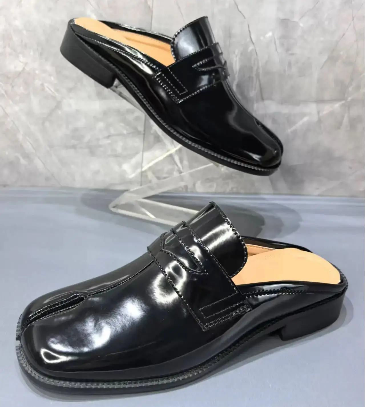 انقسام تو تابي شبشب رجالي الخي - مراجعة Men'S Shoes With Toes وسعره