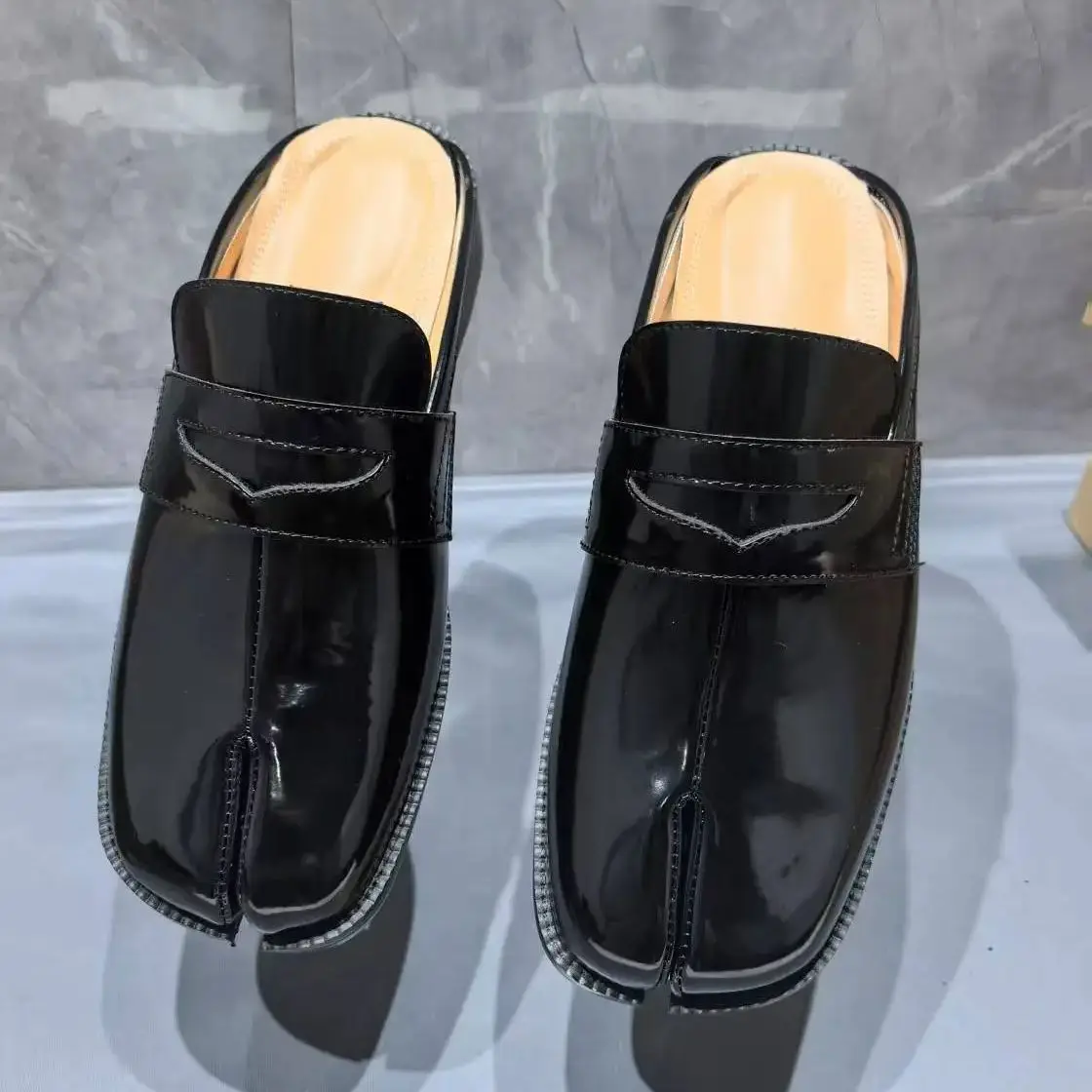 انقسام تو تابي شبشب رجالي الخي - مراجعة Men'S Shoes With Toes وسعره