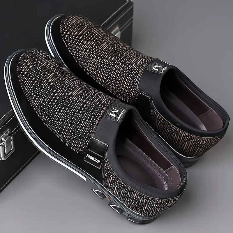 حذاء رجالي كاجوال ذكي بدون كعب - مراجعة Men'S Shoes Smart وسعره