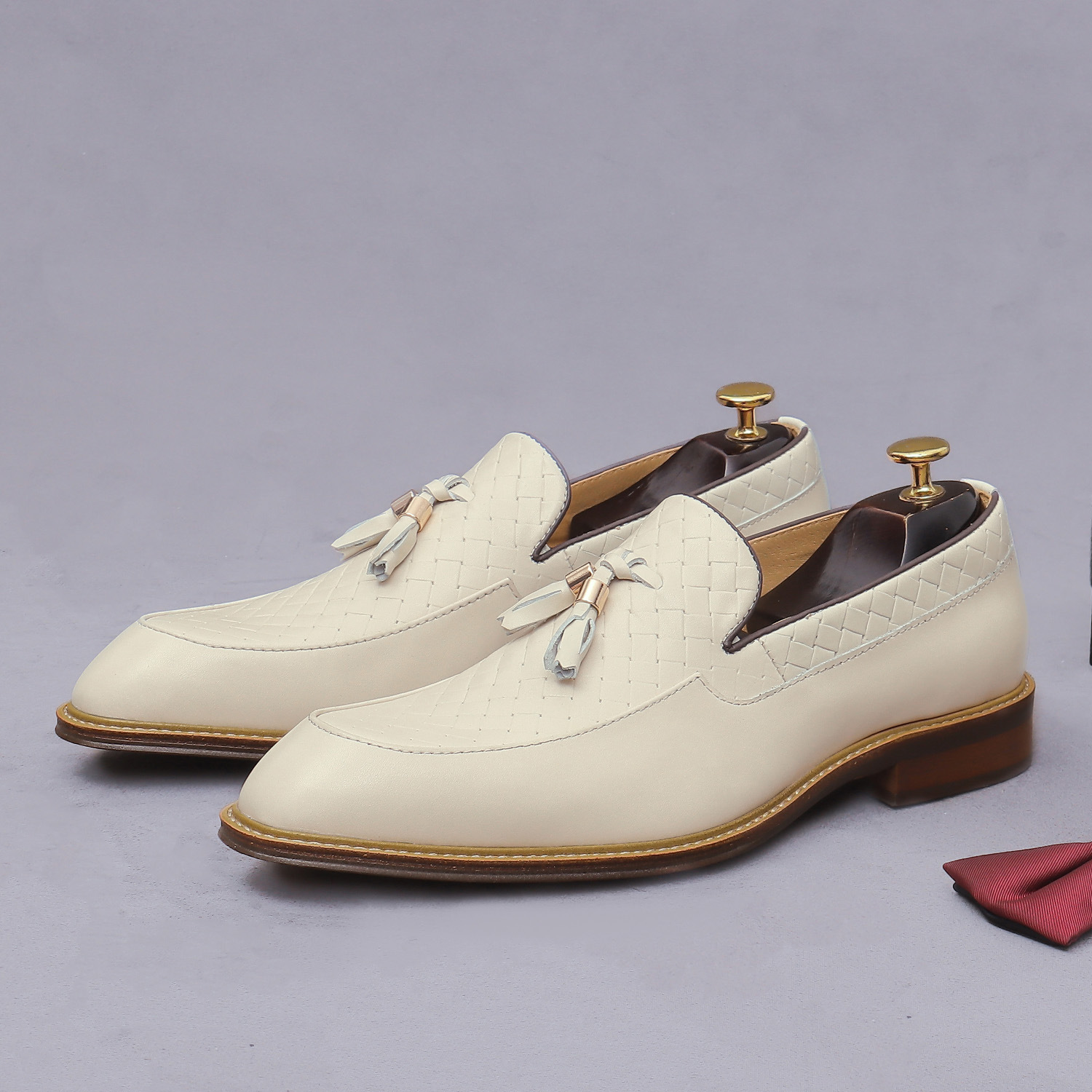أحذية رجالية من الجلد الصناعي  - مراجعة Men'S Shoes Smart وسعره