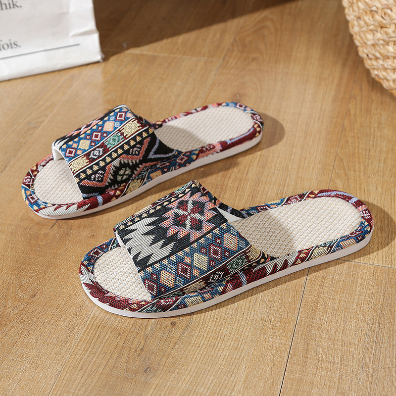 صنادل كتان طبيعية للنساء والرج - مراجعة Men Shoes Casual وسعره